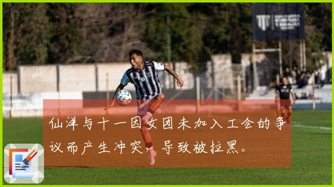 仙洋与十一因女团未加入工会的争议而产生冲突，导致被拉黑。